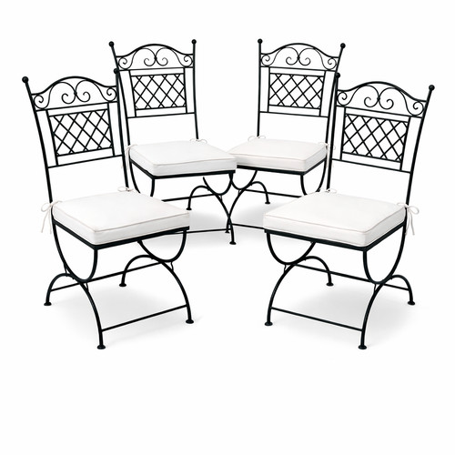 Set sedie in ferro - set,