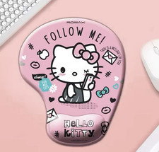 Tappetino Mouse Hello Kitty Sanrio Con Protezione Per Il Polso