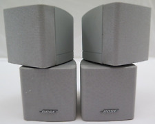 BOSE Doppio Cubo 2 Pezzi Altoparlanti Argento Lifestyle Acoustimass 10 15 Cubes