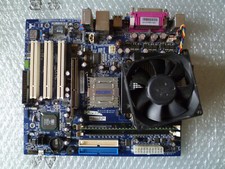 Scheda madre FOXCONN 661FX7MI-RS Socket 775 con CPU e RAM funzionante [P741U]