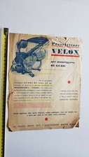 Velox preselettore cambio per Guzzi 65 anni 50 depliant originale brochure