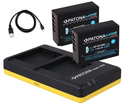 Batteria platinum doppio - batteria, +