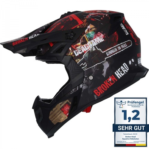 Casco motocross testa rotta - casco, mx