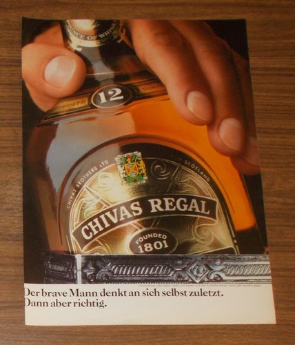 Rara pubblicità chivas - rara,