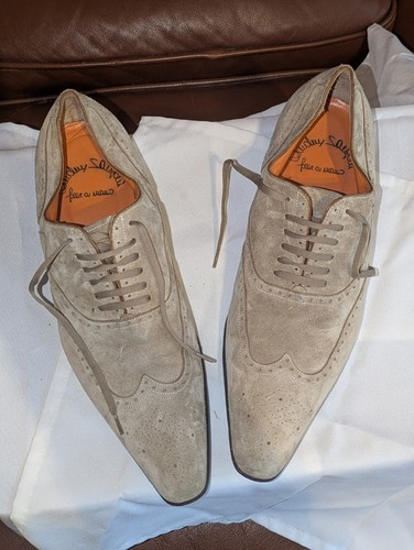 Scarpe derby santoni - fatte, a