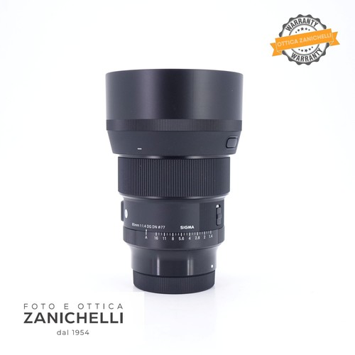 Sigma 85mm dg dn art - f/1.4,