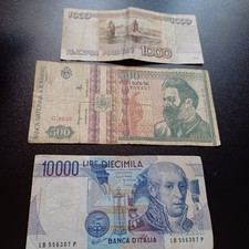 Vecchie Banconote Italia E