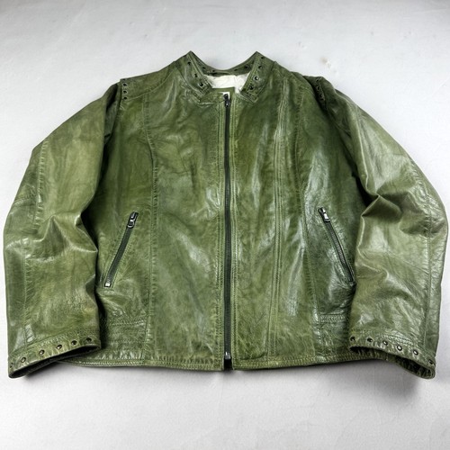 Giacca moto uomo - , verde