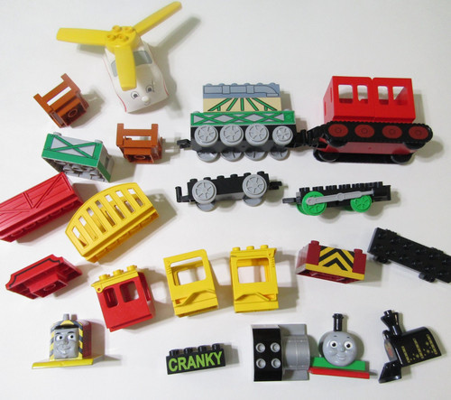 Lotto pezzi treno lego - lotto, duplo