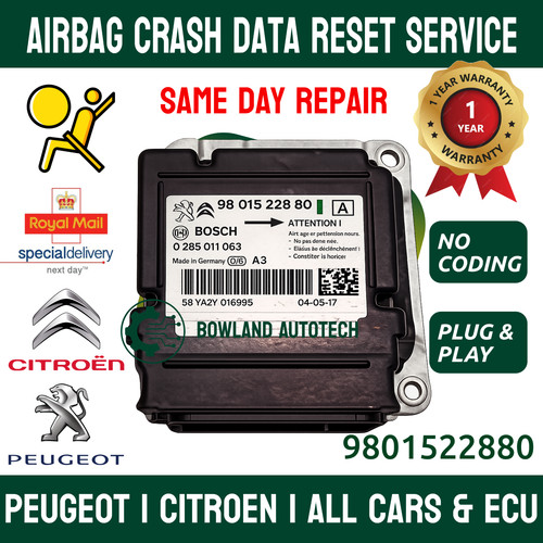 Servizio reset dati crash - dati,