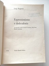 Espressionismo e Dodecafonia -