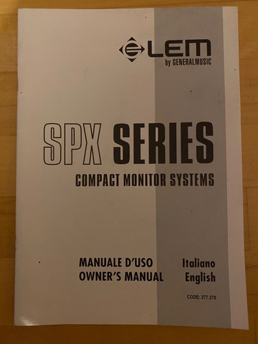 Lem spx serie istruzioni - lem,