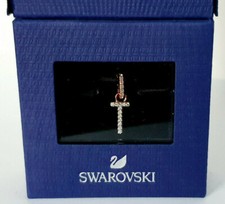 Charm Swarovski Remix Swarovski lettera T ciondolo bianco placcato oro rosa 5437615