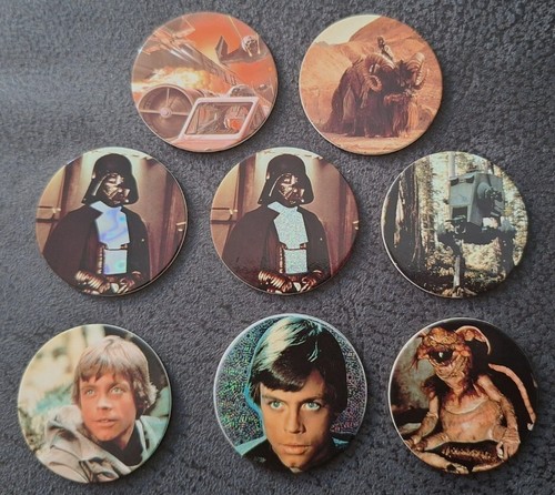 Caps pog star wars - star,