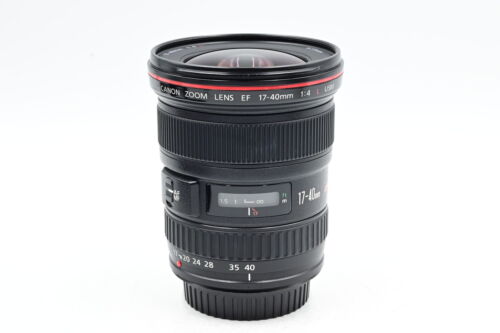 Canon mm f - 17-40, f/4l