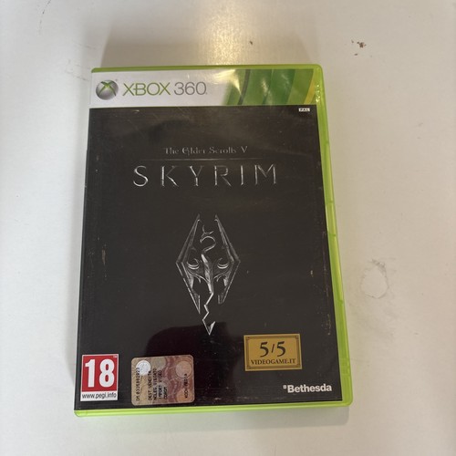 Skyrim xbox360 disco come - xbox360,