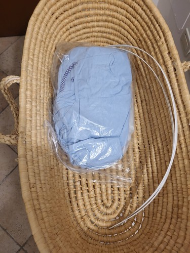 Cesta vimini neonato con - in,