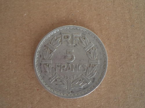 Moneta francia francs - moneta, 5