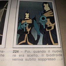 FIGURINA N.224 DALTANIOUS  ALBUM PANINI 1981 ORIGINALE OTTIMA DA RECUPERO