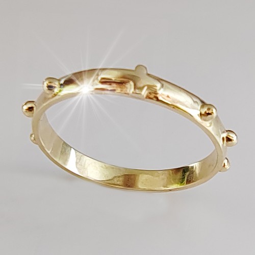 Anello oro giallo - anello, in