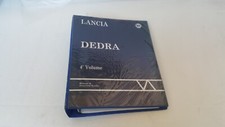 Manuale officina Lancia Dedra 4° quarto volume 1600 1800 2000 e 2000 Turbo D