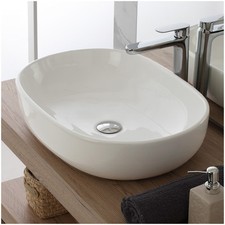 Lavabo da appoggio ovale 60cm