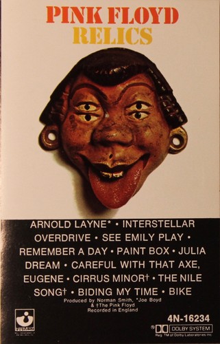 Pink floyd relics cassette - pink,
