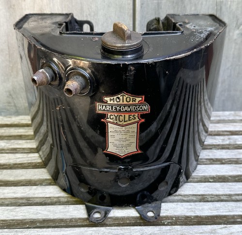 Serbatoio olio vintage