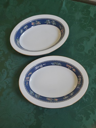 Wedgwood blue siam pair - wedgwood,