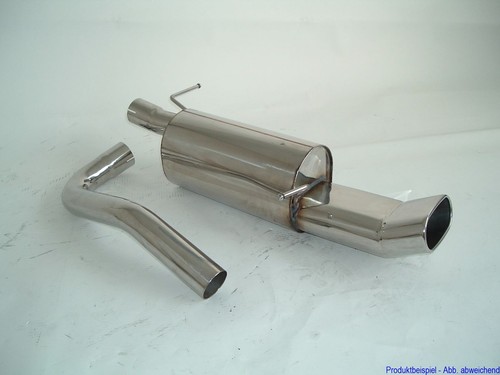 Scarico sportivo fms acciaio - sportivo,