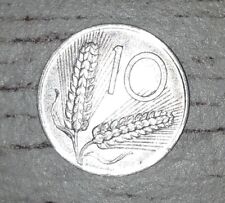 MONETA 10 LIRE 1989  SPIGA SPIGHE DI GRANO REPUBBLICA ITALIANA CIRCOLATA
