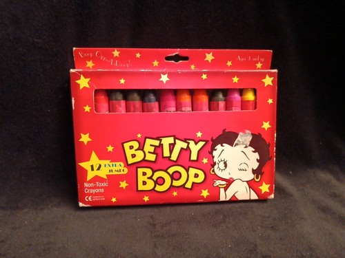 Betty boop extra jumbo crayons - betty,