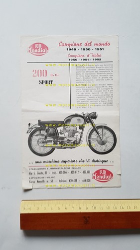 Mondial 200 sport - 200, depliant