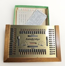 Vintage Autobridge Play Yourself MCM con scatola originale guide fogli punteggio...