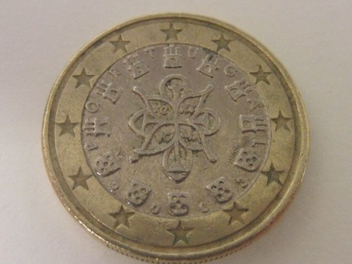 Moneta euro portogallo - 1,