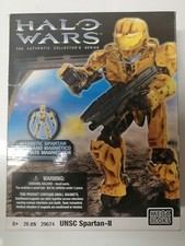 HALO WARS UNSC SPARTAN II MEGA BLOKS AUTENTIC COLLECTOR'S SERIES USATO