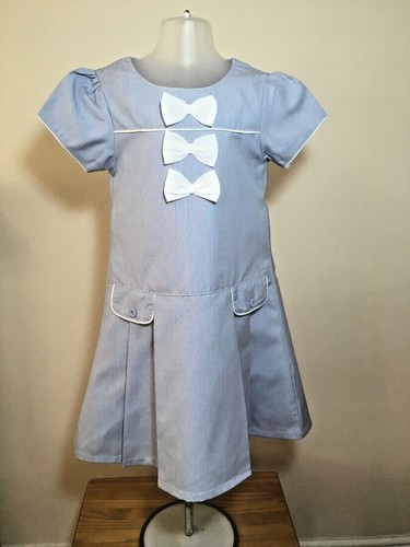 Vestito bambina cotone - , fiocchi
