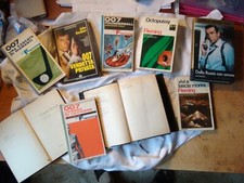 IAN FLEMING :  ' AGENTE 007 ' : BLOCCO DI 9 LIBRI  !!!!!!!!!!!!!!!!