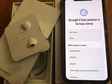 Apple iPhone X - 64GB - Argento (Sbloccato) 
