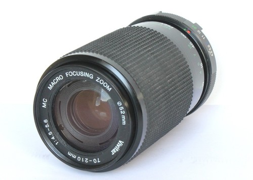 Vivitar zoom 210 attacco - mm,