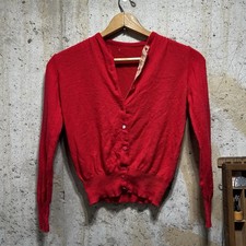 cardigan donna cropped c1940s