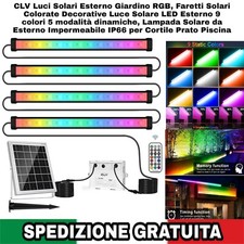 Luci Solari Esterno Giardino