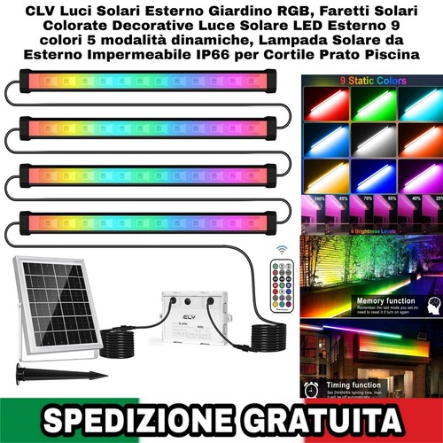 Luci solari esterno - luci, giardino