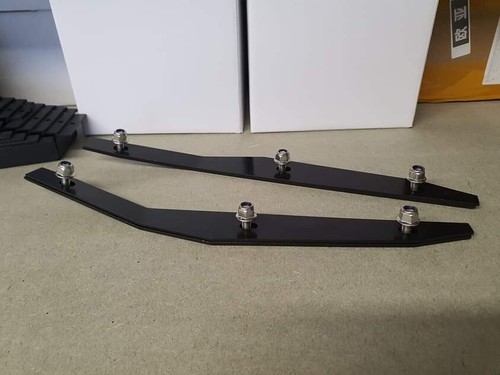 Staffe paraurti anteriore ford - staffe,