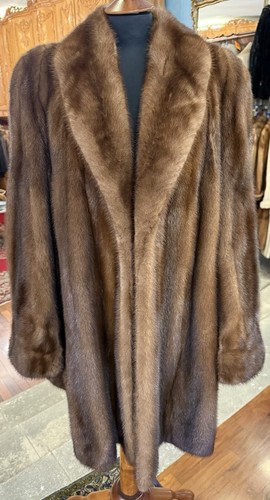 Giaccone pelliccia visone - pelliccia,