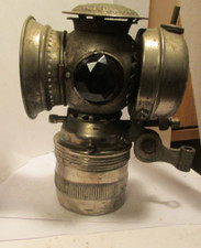 lampada olio bici antica luce