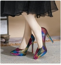 Scarpe donna decolte tacco