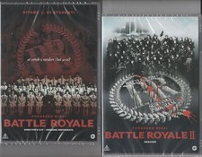 2 Dvd BATTLE ROYALE 1 + BATTLE ROYALE II REQUIEM nuovo sigillato Fukasaku Kinji