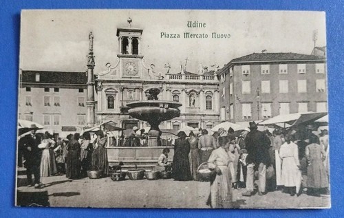 1910ca udine piazza mercato - 1910ca,