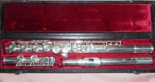 Flauto yamaha yfl 451 argento - flauto,